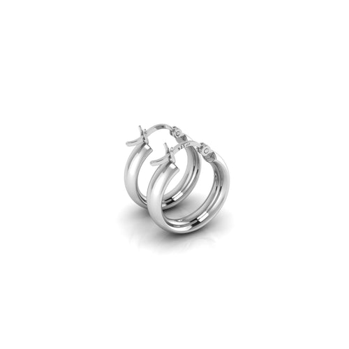 Sterling Silver Hoop Earring